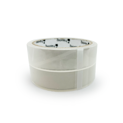 Cinta Adhesiva Nextep 24mm x 33m, Corte Fácil, Bolsa 2 Piezas