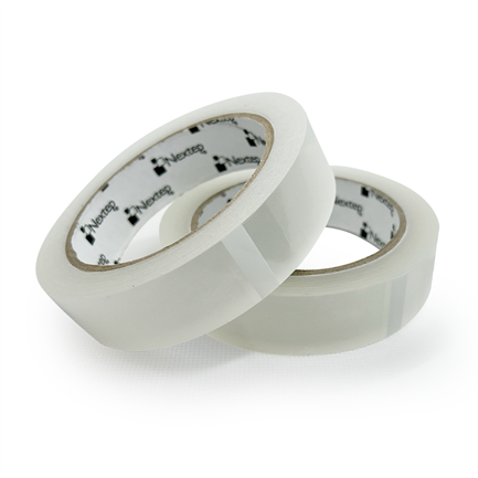 Cinta Adhesiva Nextep 24mm x 65m, Fácil Corte, Bolsa 2 Piezas