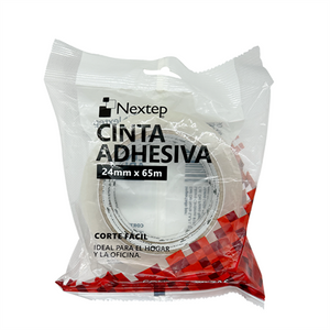 Nextep NE-608S cinta adhesiva 65 m Blanco 2 pieza(s)