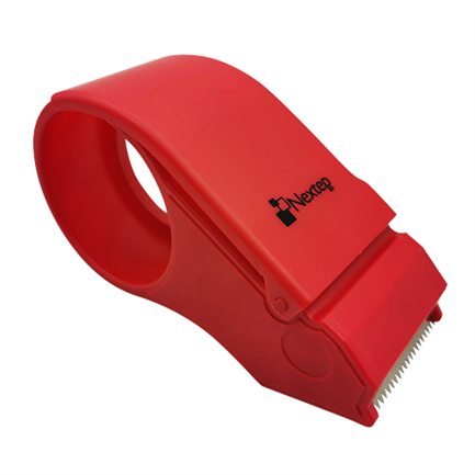 Despachador Plástico de Cinta de Empaque Nextep, Económico, 3 Pulgadas, 50 Metros