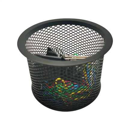 Porta Lapices Metálico Nextep 9x6 cm Organizador Escritorio Oficina