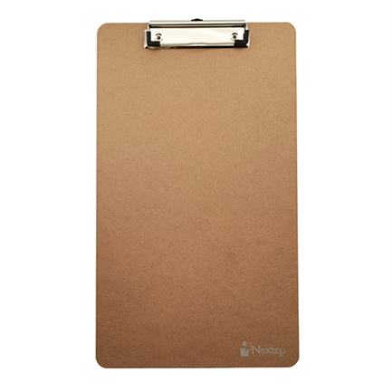 Tabla de Madera Económica Nextep Oficio con Clip Alambre, 70x50 cm, 5 Unidades