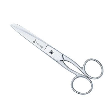 Tijera Nextep Forjada de Acero Inoxidable 6", Hojas con 3.5" de Longitud, Mango Ergonómico