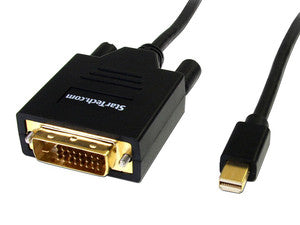 Cable de Video StarTech Mini DisplayPort a DVI, 4K, 1.8m, Conectores Dorados