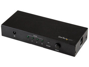 Switch Conmutador Automático HDMI de 4 Puertos, 4K, 10.2 Gbps, Full HD, 3D, HDR