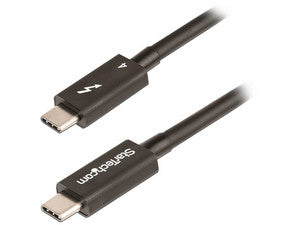 Cable Startech Thunderbolt 4 USB-C (40Gbps), USB 4 y DisplayPort, 50 cm.