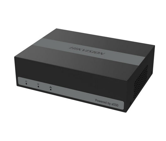 HIKVISION Videograbador eDVR 4 Canales 1080P, H.265+, 300 GB ESSD, PoE