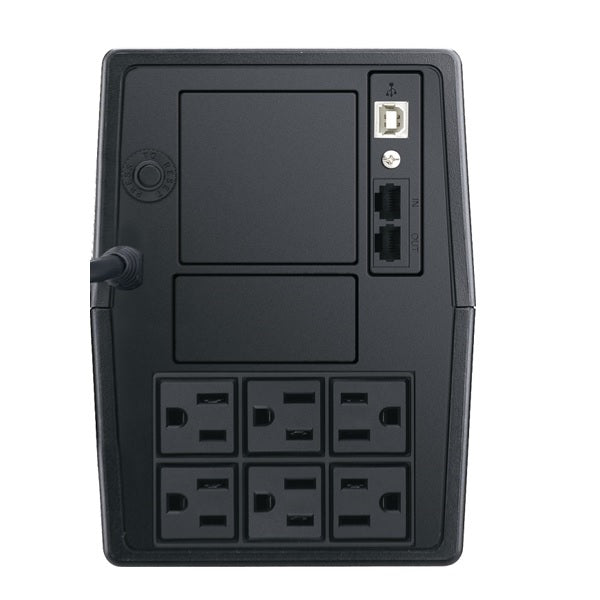 NO BREAK/UPS VICA 1250VA/600W 6 TOMAS LEDS RJ11/45 (OPTIMA1250)