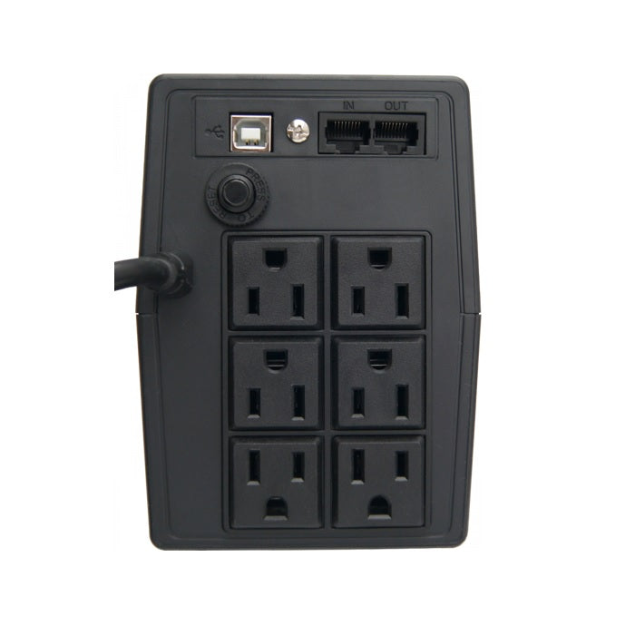 NO BREAK VICA 500VA/240W 6 TOMAS RJ11/45 LEDS 340 JOULES OPTIMA500