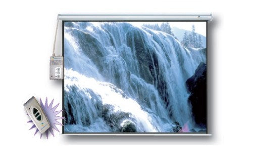Multimedia Screens MSE-244 pantalla de proyección 2.44 m (96") 1:1, Motorizado, Blanco