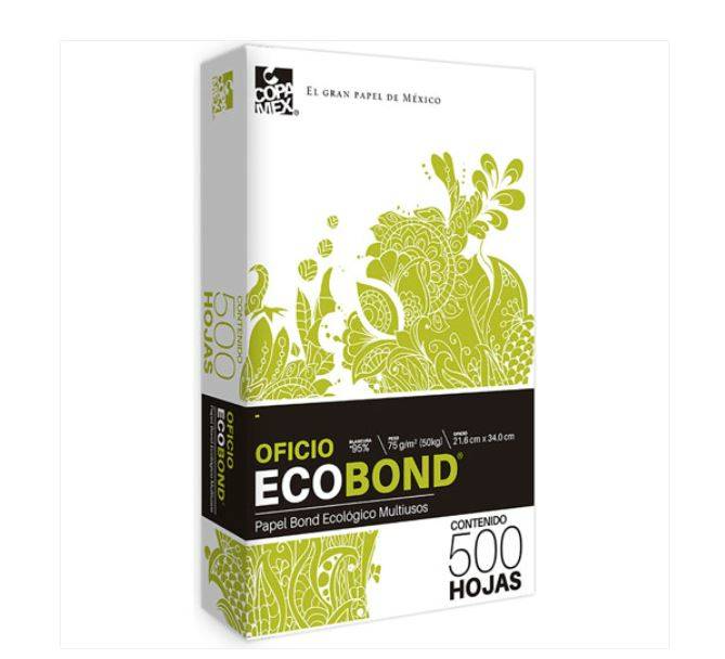 Ecobond Papel Bond 17502237370579, Producto Empresarial, 80 g/m², A4