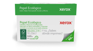 Xerox Papel Ecologico 75 g/m², 5000 Hojas Oficio, Blanclura 93%