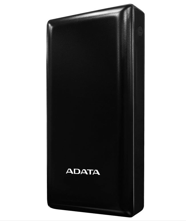 A-DATA Power Bank PBC20-BK, 20,000mAh, USB-A/USB-C, Color Negro