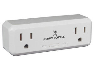 Perfect Choice PC-108177 enchufe inteligente Hogar Blanco