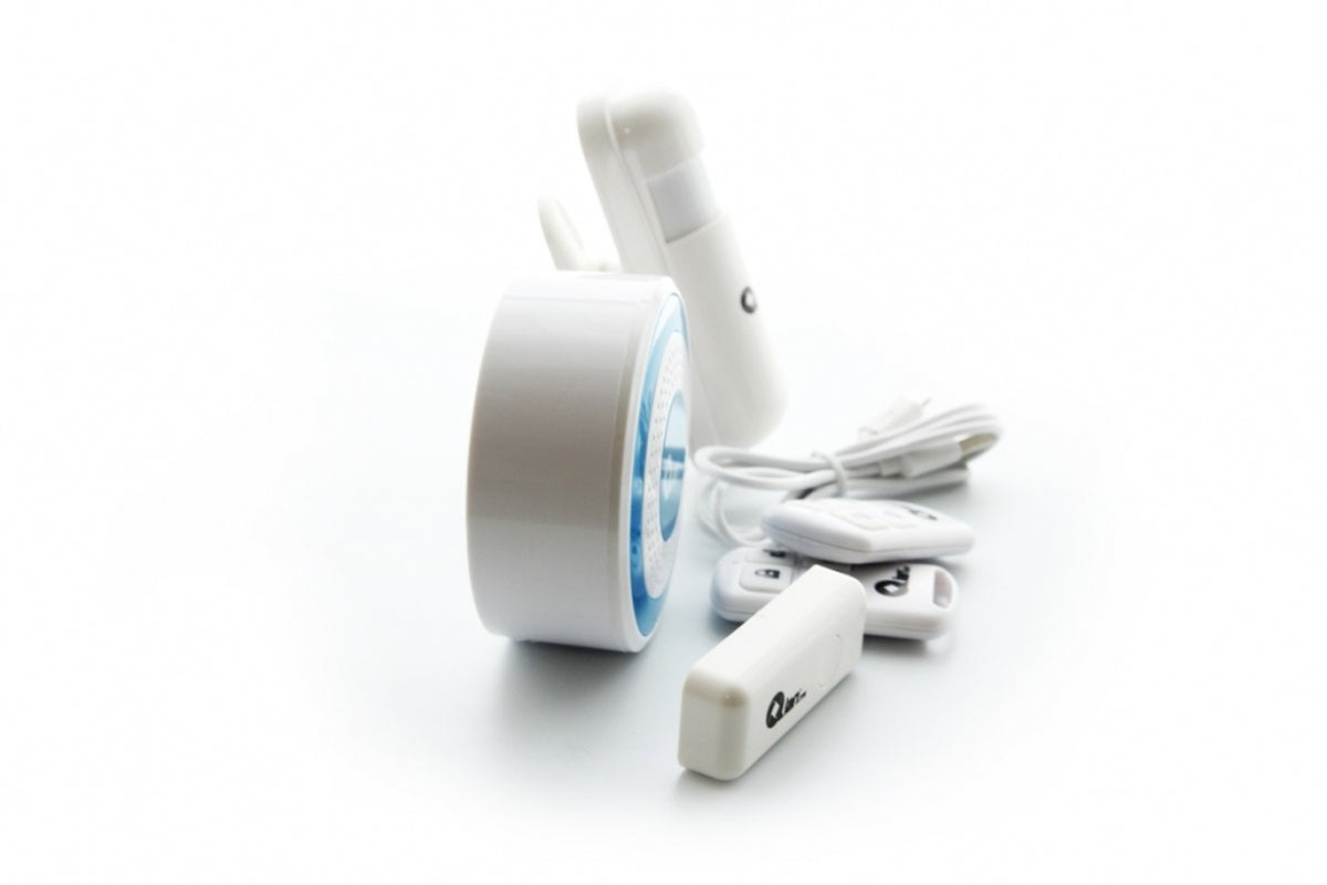 Sirena Qian Gaoyin PE-519/SS5100 Inalámbrica, con Sensor Movimiento PIR, para Puerta/Ventana, Alcance 100m