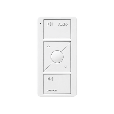 PJ23BRLGWHA02 - Control Remoto Inalámbrico para Audio / RF 431-437 MHz / Alcance 9 m (29.5 ft) / Batería CR2032 10 Años / Montaje Versátil