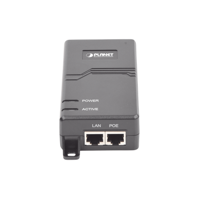PLANET POE-163 adaptador e inyector de PoE Ethernet rápido, Gigabit Ethernet 53 V