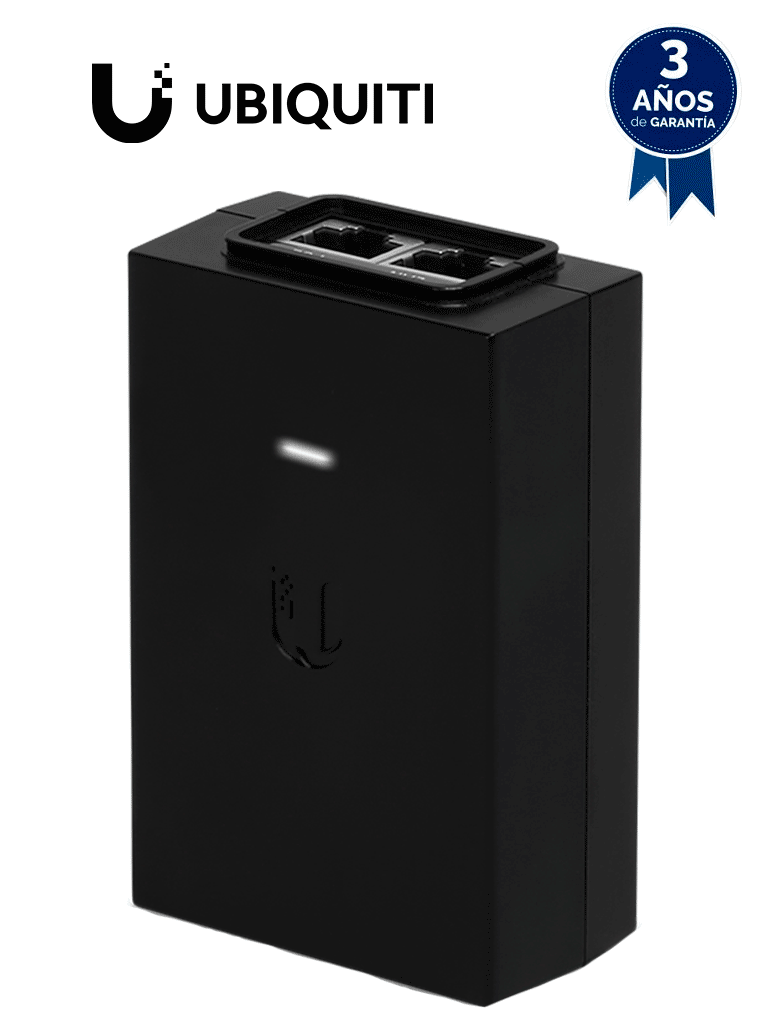 Inyector PoE Gigabit Ubiquiti 50V DC 60W 1.2A para Equipos USW-FLEX