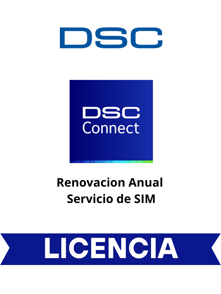 DSC Servicio Anual SIM LE4050M-RNW-1YR, Producto Empresarial, Soporte 24/7