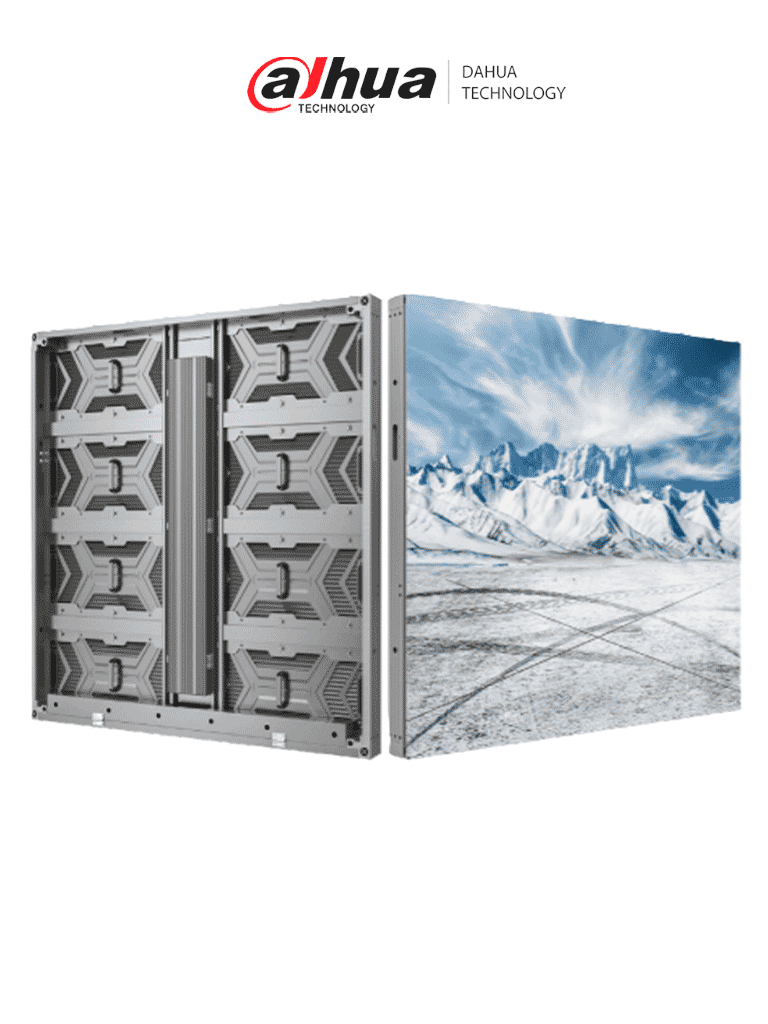 Dahua Gabinete LED DHI-PHGOA6-FC, Resolución 160x160, IP65, Mantenimiento Frontal y Trasero