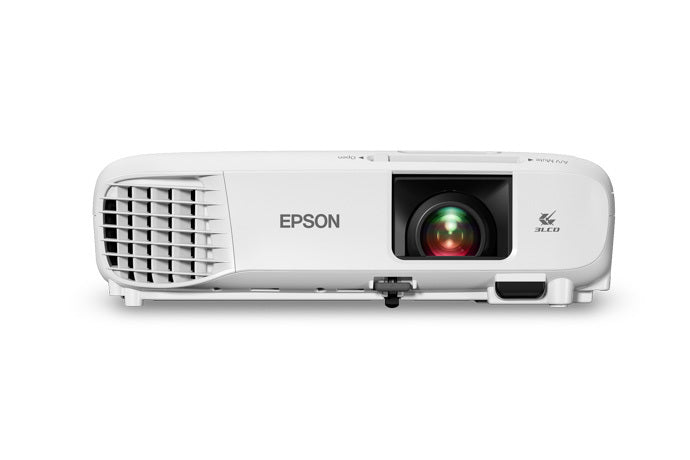 Proyector Portátil Epson PowerLite E20, XGA (1024x768), 3400 Lúmenes, con Bocinas, Blanco
