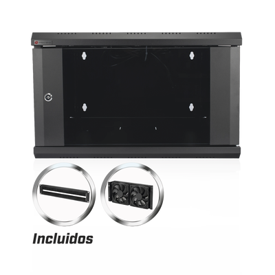 PS06550G - Precision Gabinete de Pared 19 in / 6U / Profundidad 455 mm (17.9 in) PS06550G
