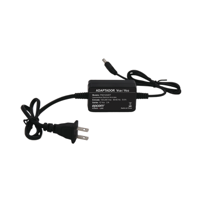 Epcom PSD1202DT adaptador e inversor de corriente Interior 24 W Negro, 100 - 240 V