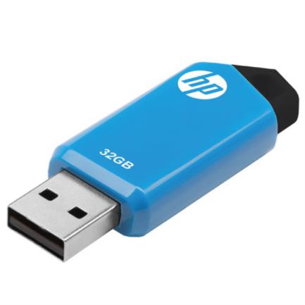 Memoria Flash USB PNY HP v150w 32GB USB 2.0 Color Azul Alta Velocidad 150MB/s