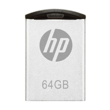 Memoria Flash USB PNY HP v222w 64GB Plata USB 2.0 Alta Velocidad 150MB/s