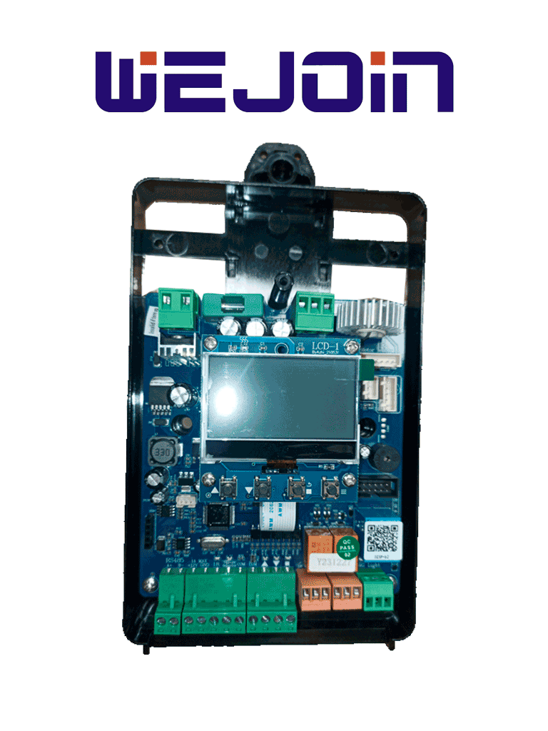 Panel de Control para Barreras Vehicular Wejoin WJCB01VFB, Compatible con WJCB101VF y WJCB120VI, 24VDC