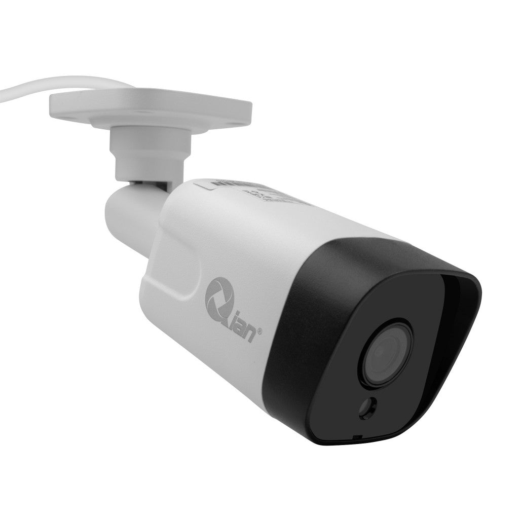 Cámara Bullet Qian IP PoE 5MP 2560x1960 H.265 30mts DWDR IP66 QEC iBul5
