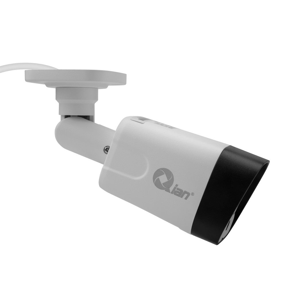 Cámara Bullet Qian IP PoE 5MP 2560x1960 H.265 30mts DWDR IP66 QEC iBul5