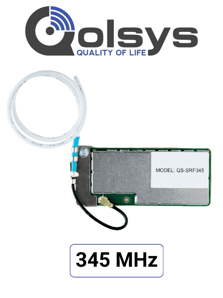 Tarjeta Qolsys IQCard 345 MHz - Compatible con sensores 345MHz, paneles IQ Panel 4ta gen