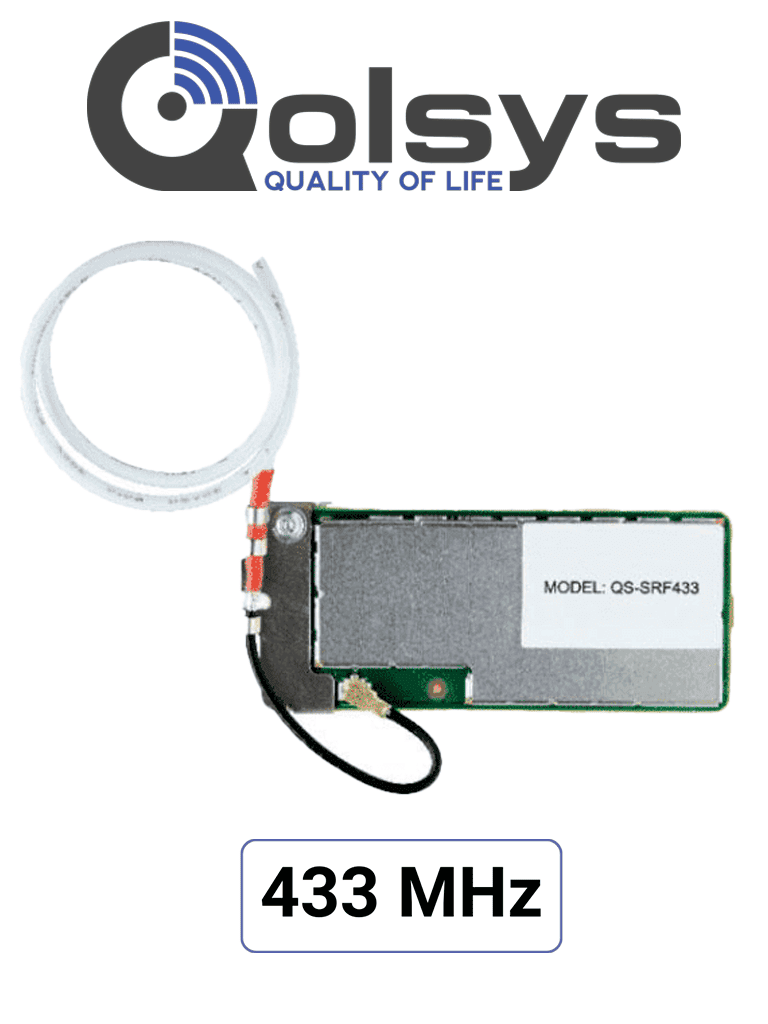 Tarjeta Qolsys IQCard 433 MHz - Actualiza paneles IQ panel 4ta gen, compatible con sensores 433MHz
