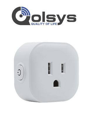 Qolsys QZ2142-840 enchufe inteligente 200 W Hogar, Oficina Blanco