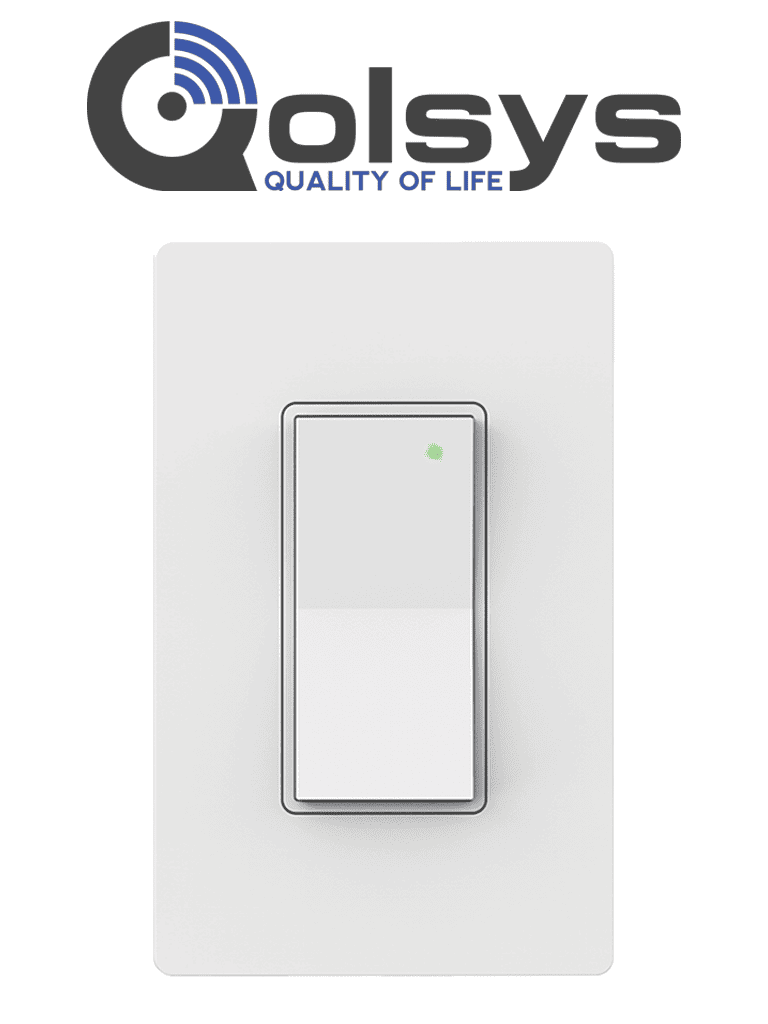 Interruptor Inteligente Qolsys Power G IQ, Zigbee 3.0, 2.4GHz, 150ft Alcance