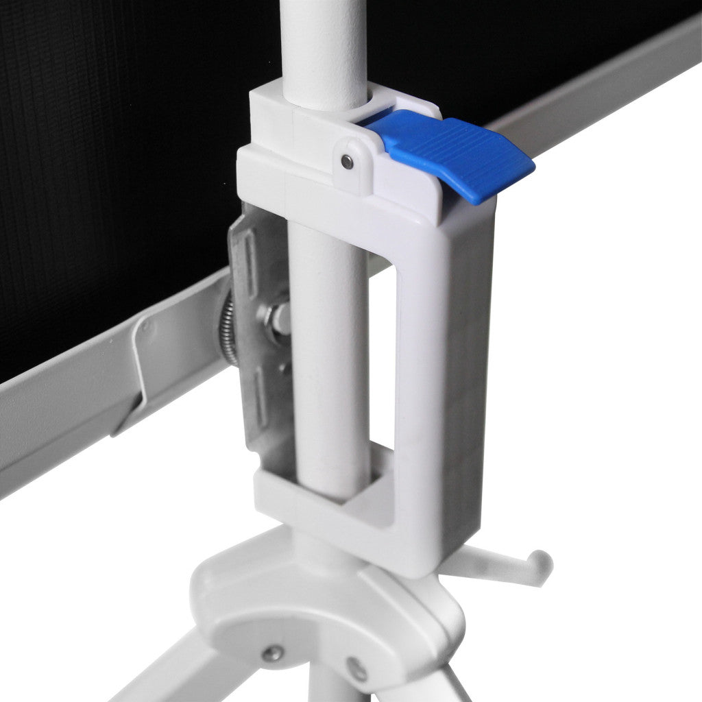 PANTALLA PROYECCION QIAN DIBAN QPD-69602 100" TRIPIE BLANCA MATE, ALTA DEFINICION