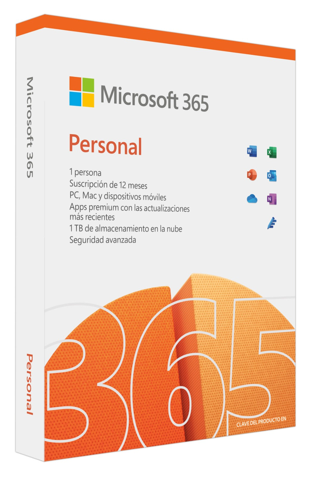 Suscripción Microsoft 365 Personal FPP, 1 Usuario, Licencia Perpetua
