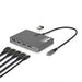 QUAD-USB-DP-ADAPT - StarTech.com QUAD-USB-DP-ADAPT Bases para portátiles y replicadores de puertos Alámbrico USB 3.2 Gen 1 (3.1 Gen 1) Type-