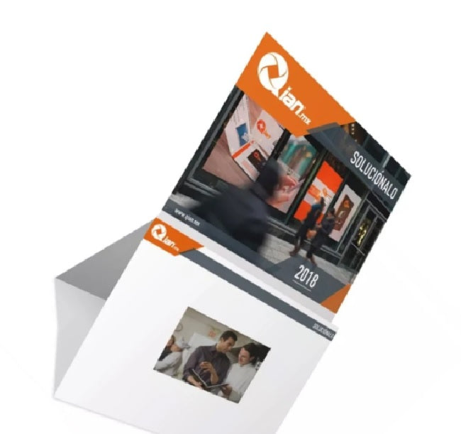 Pantalla Video QIAN YEWU 4.3" HD 1080p con Calendario y Altavoz Integrado