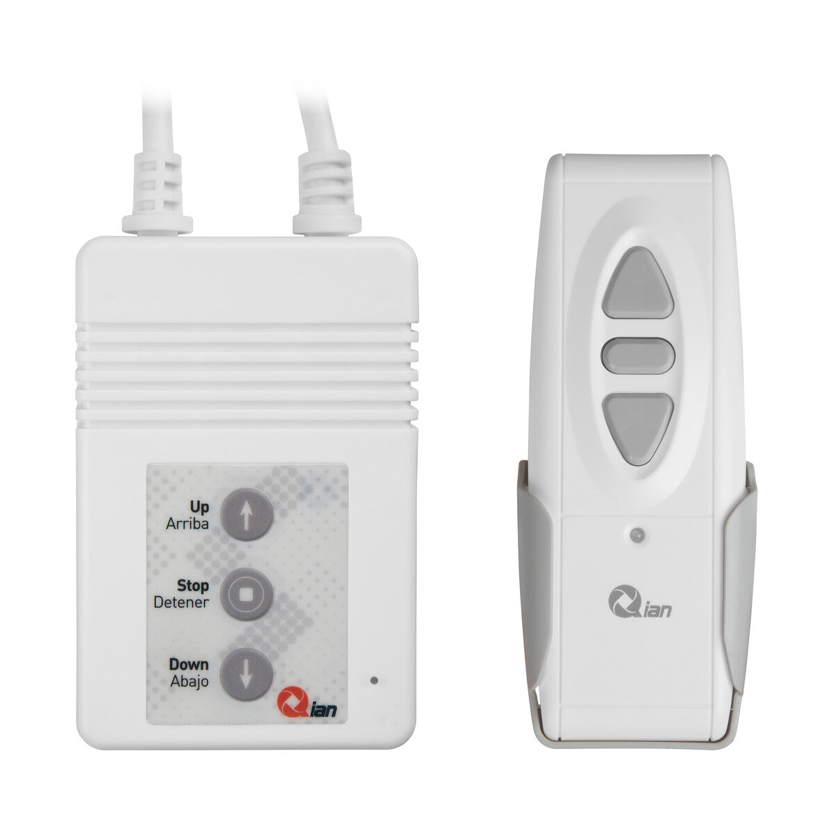 Pantalla Proyección Eléctrica Qian 120"/Mont Pared y Techo/Blanca Mate, Control Remoto