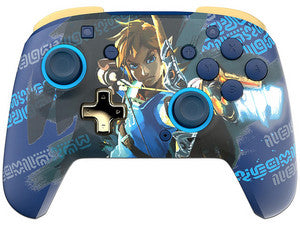 Control Inalámbrico PDP Link Hero REMATCH GLOW para Nintendo Switch, 2.4GHz, 10m Alcance, Retroiluminación LED