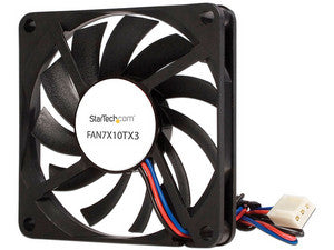 Ventilador para CPU StarTech de 7cm, 2500 RPM, 3 Pines, 70x70x15mm