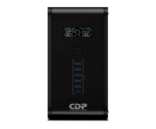 R-SMART1010 - UPS CDP R-SMART 1010 - 1000VA/500W - 10 CONTACTOS
