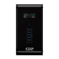 CDP NO-BREAK R-SMART 2010, 2000 VA, 1200 WATTS, 10 CONTACTOS TIPO NEMA5-15R