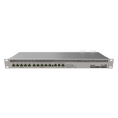 RB1100AHX4-DE - RB1100AHx4 Dude Edition, 13 Puertos Gigabit, Almacenamiento M.2 60GB para Base de Datos Dude