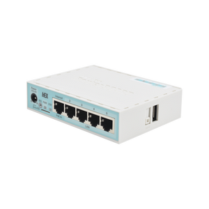 Mikrotik (hEX) RouterBoard, 5 Puertos Gigabit Ethernet, 1 Puerto USB y versión 3 RB750GR3