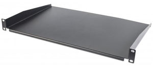 Intellinet Étagère cantilever 19", 1U, profondeur 300 mm, non ventilée, charge max. 25 kg, noire, garantie trois ans Rack Cajón metálico para rack Negro Acero 25 kg
