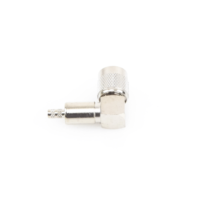 RFT-1218 - Rf Industries,Ltd Conector RF TNC Macho / Ángulo Recto / Ensamblaje Anillo Plegable RFT-1218