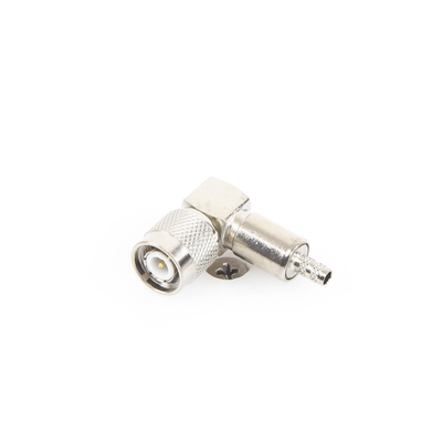 RFT-1218 - Rf Industries,Ltd Conector RF TNC Macho / Ángulo Recto / Ensamblaje Anillo Plegable RFT-1218